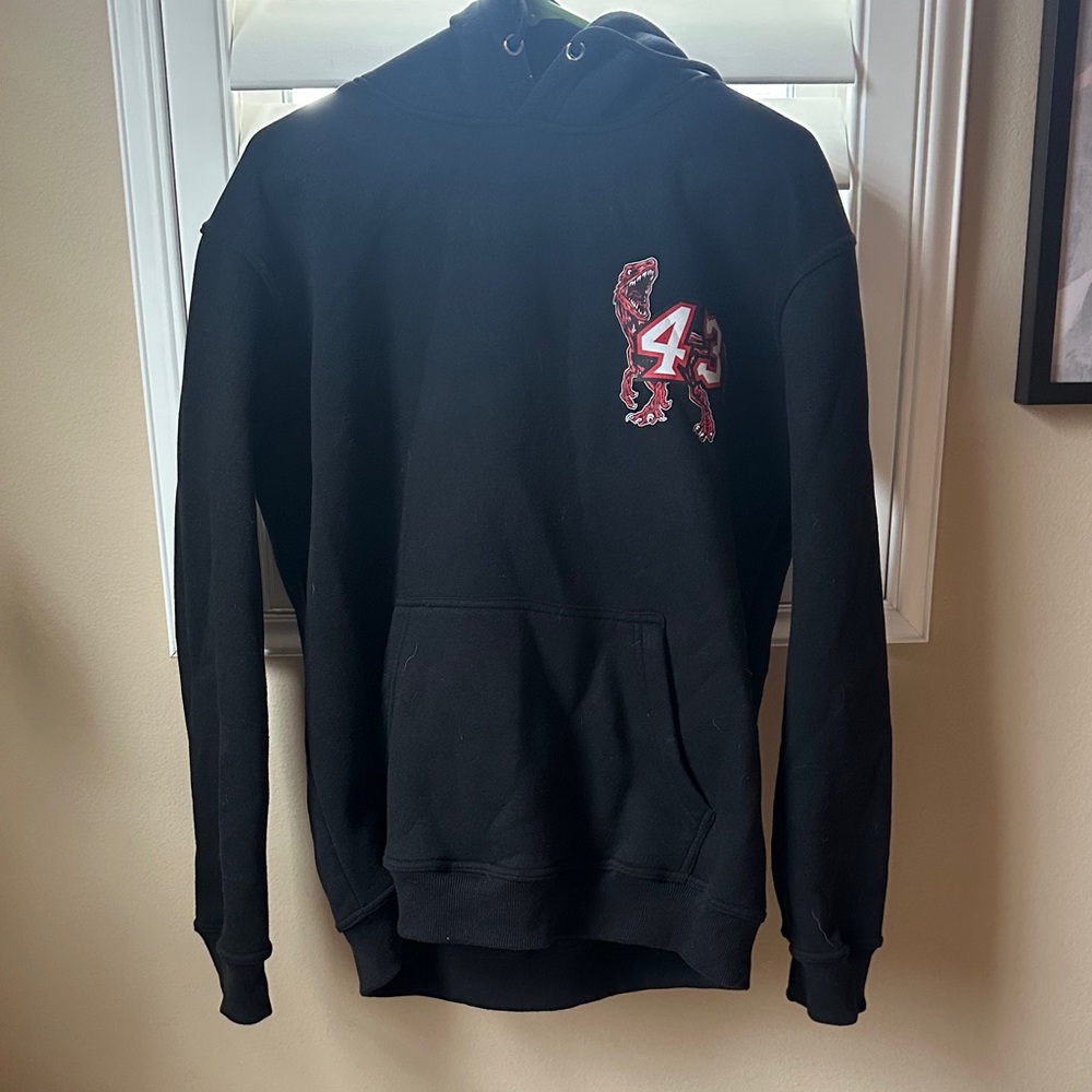 Black Toronto Raptors zombie Siakam hoodie